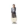 New Lee Canvas Shoulder Bag Regular Unisex Ecru LE240063M-903