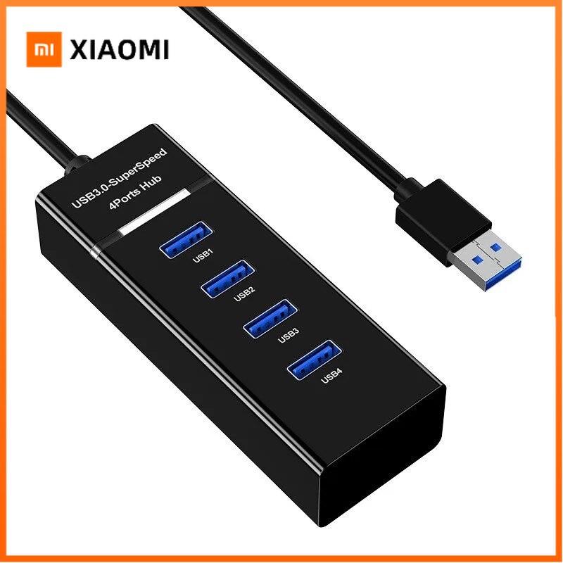 Xiaomi Power 4-in-1 USB Data Cable Docking Station for PC - USB Hub Expander 2.0 3.0 Fast Splitter Adapter for Computer Accessories