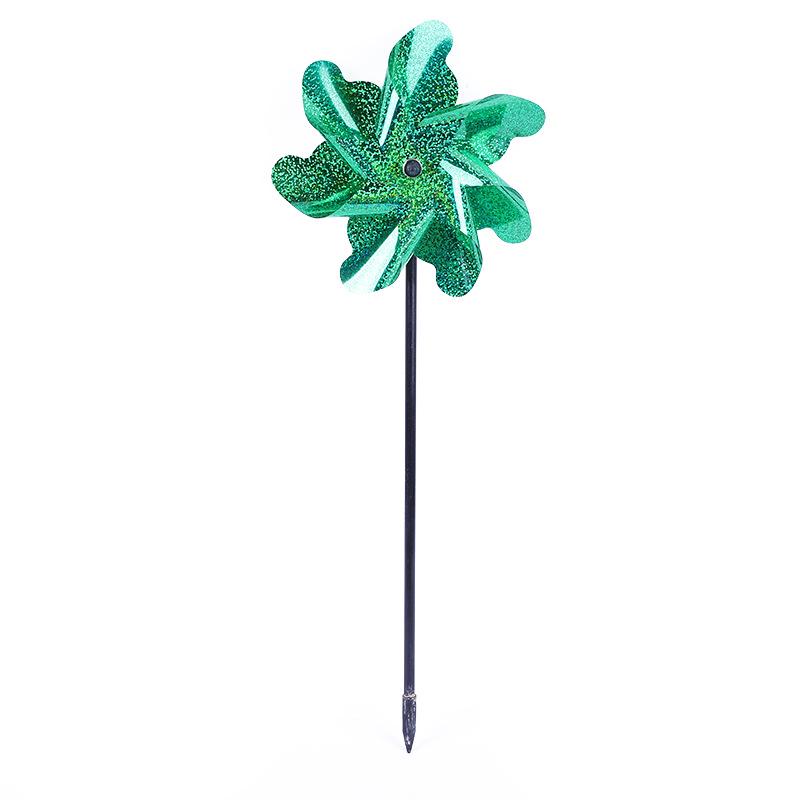 Colorful Seven-Color Bird-Repellent Pinwheel: Outdoor Kindergarten Decoration & Children s Toy