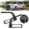 Carbon Fiber Interior Steering Wheel Cover Trim 2PCS For Subaru Forester 16-2018