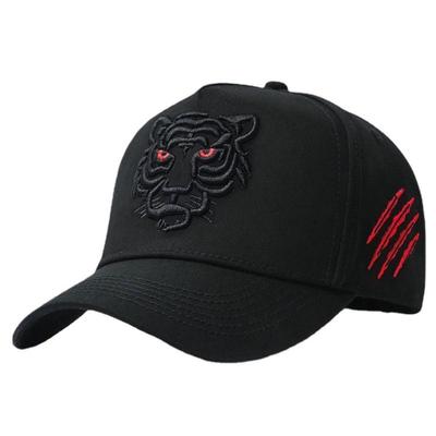 Animal Tiger Embroidered Baseball  Sun Hat Cool Hip Hop Baseball Hat for Men Women Sports Fan