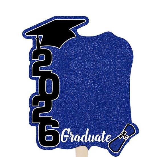 Wooden Graduation Photo Props 2026 Graduation Party Decoration Personalized Commemorative Graduation