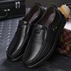 Genuine Leather Business Men's Shoes Formal Leather Shoes for Men 2025 Fashion Breathable Shoes Casual Plus Size 46 Loafers