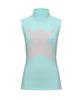 CHUCUCHU C23M-Ts019W Skull Back Mesh Half Neck Top (Mint)