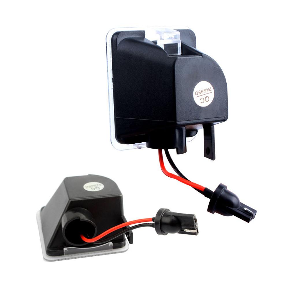 1/2 Stück Auto-Pfützenleuchten Canbus LED Unterseite Spiegel Licht für Ford SMax CMax Kuga Escape Monde 4 Focus 3 Grand 2 Zubehör