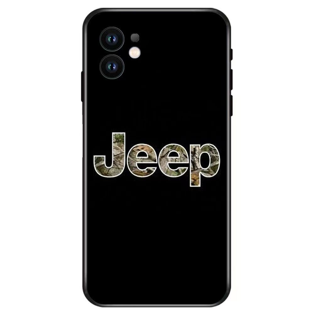 Ysmd8 Soft TPU Phone Case For jEEP For iPhone 16 15 14 13 12 Pro Official Apple Cover for iPhone 16 Plus 12 13 14 15 16 17 Pro Max