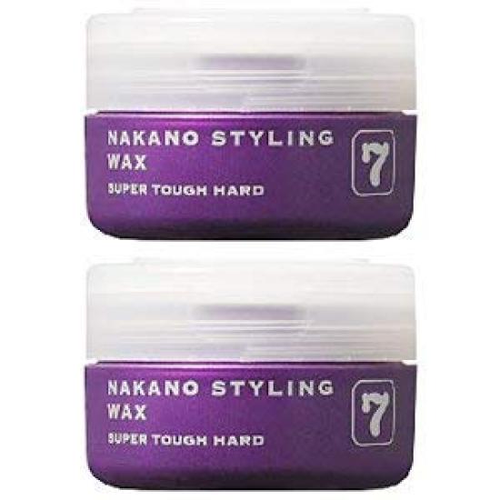 [Set of 2] Nakano Styling Wax 7 Super Tough Hard 90g