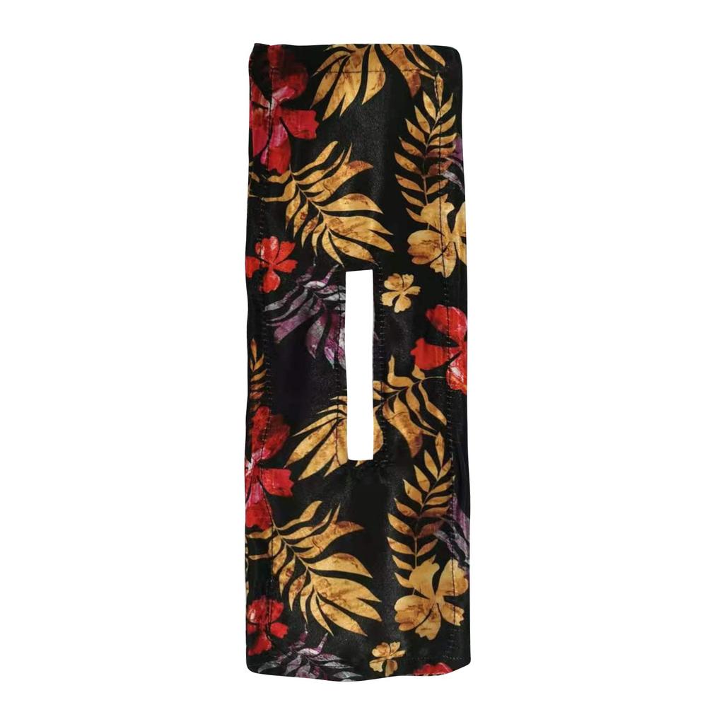 Deft-Bun Fashion Hair Bands Women Summer Knotted Wire Headband Print Hairpin