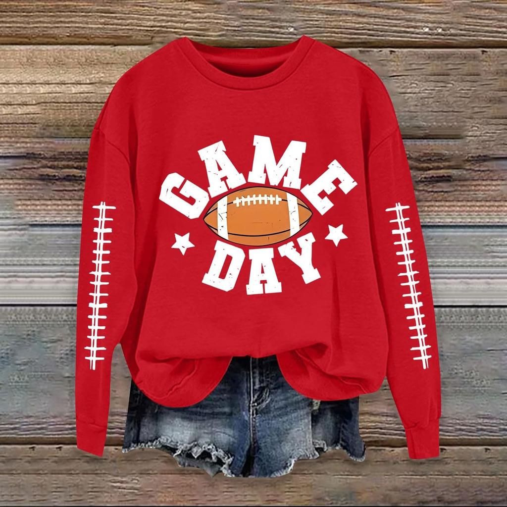 Damers Moderiktiga Och Lediga Långärmade Tryckta Rundhalsade Sportkläder Pullover, Slim Fit T-shirt Topp