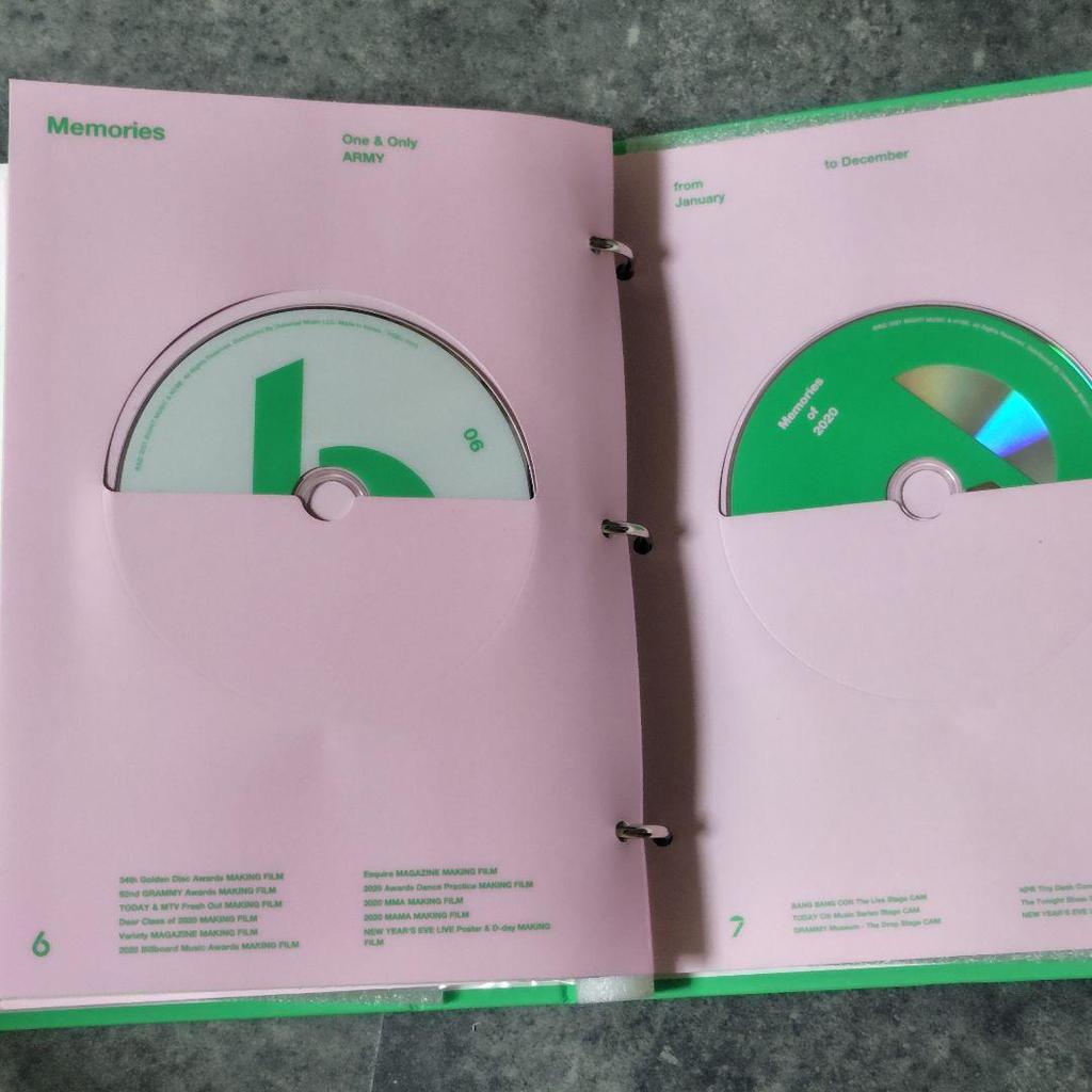 [USED] BTS Memories Of 2020 Trading Card (J-HOPE) Included!