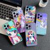 Protective Cover Unicorn Cartoon Horse for Apple iPhone 16 15 14 11 Pro Max 6 7 8 Plus + SE2 SE3 SE 2022 2020 8+ Phone Case