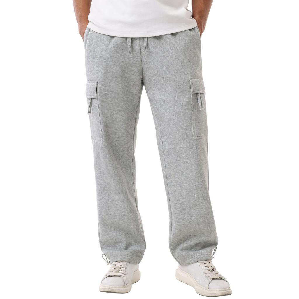 Men's Relaxed-Fit Casual Sweatpants With Stretch Waistband And Drawstring