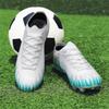 Men Professional Training Football Boots Futsal Ultralight Soccer Shoes Breathable Sneakers Unisex Grass Cleats Match Sport