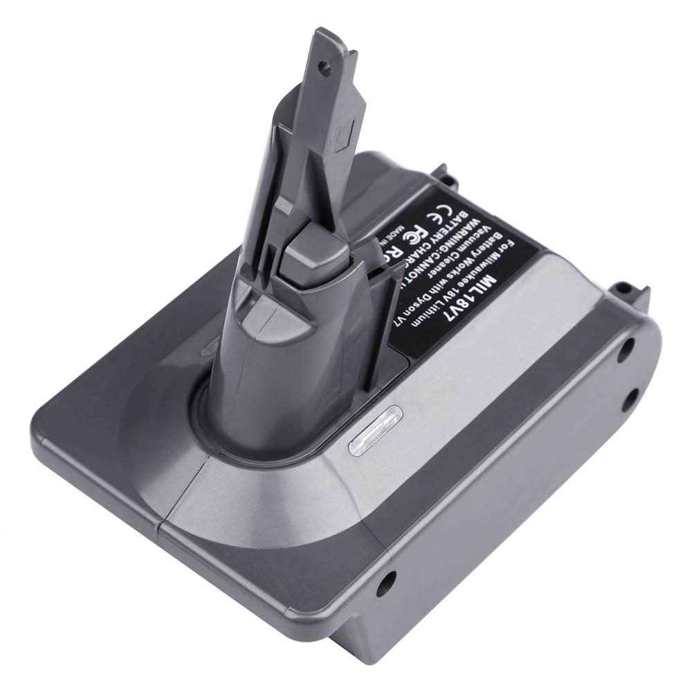 Battery Convert Adapter For Milwaukee M18 Li-Ion Battery Convert To For Dyson V7