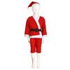 1 Σετ Χριστουγεννιάτικη Στολή Άγιου Βασίλη Fine Workmanship Kids Top Hat Παντελόνι Ζώνη Σετ για Χριστουγεννιάτικη εορταστική διακόσμηση