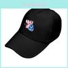Disney Stitch Baseball Cap Acrylic Round Crown Wide Brim Sun Protection For Summer Outdoor Cycling