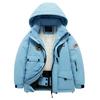 Children's Fashion Skiwear Set Boys' And Girls' Thickened Waterproof Warm Ski Jacket