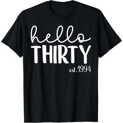 T-Shirt zum 30. Geburtstag für 30-jährige Frauen