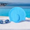 Short Hair Swim Cap Adults Silicone Swimming Cap, Waterproof Non-slip Elastic Pool Hat, Men Soft Women Ear Protection Bathing for Long