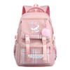 Cinnamoroll Kids School Backpack Boys Girls Large Capacity 20-35L Nylon Dual Strap Bag With Arc Shoulder Straps