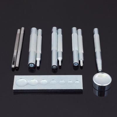 11 pièces/ensemble bricolage boutons Installation outils métalliques boutons-pression boutons Rivets