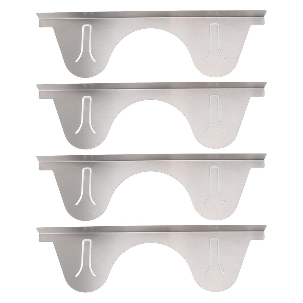 2 Pairs Stove Gap Cover Stainless Steel Retractable Stove Oven Gap Filler Guard Kitchen Counter Side Gap Silver 35cm to