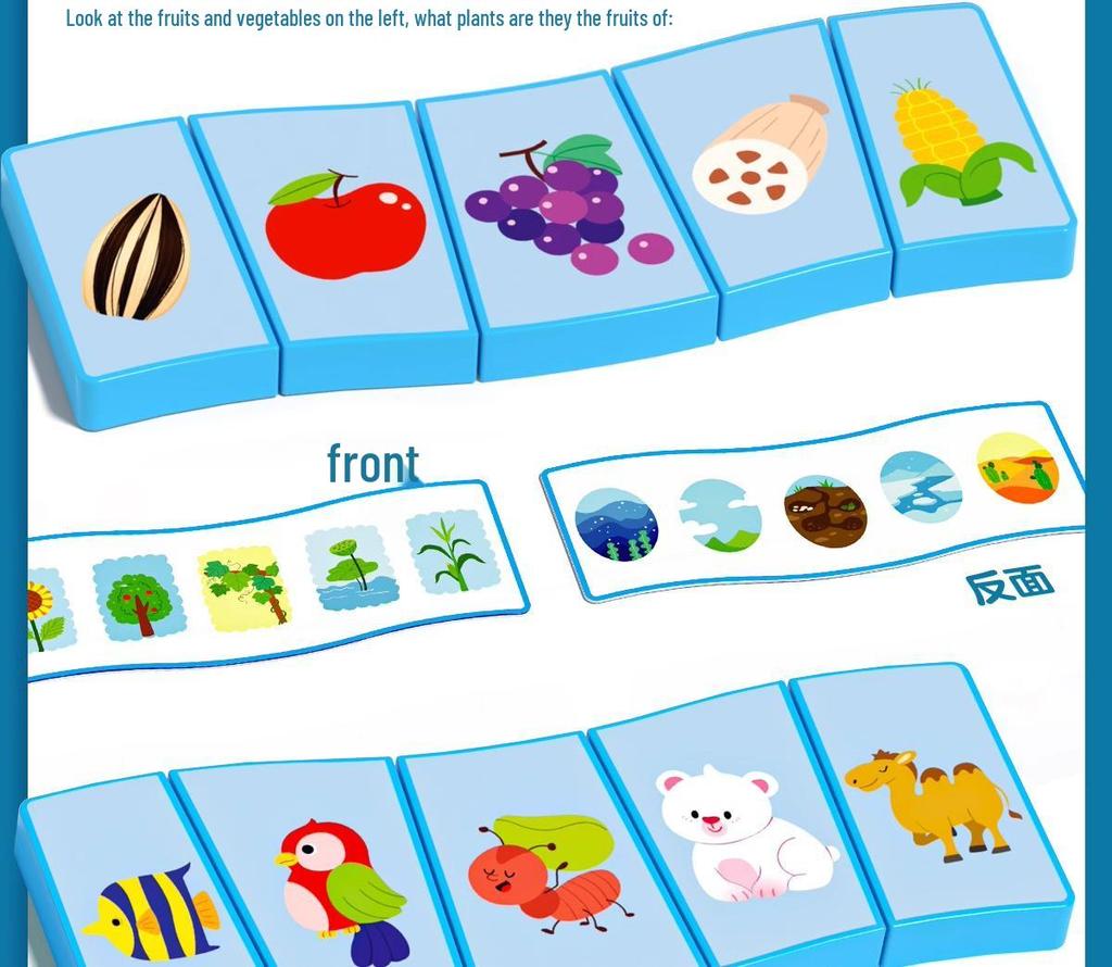 Children's Educational Wooden Puzzle Cards: Develop Cognitive and Logical Thinking with Building Blocks