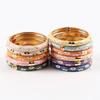 Colorful Demon Eyes Bangle Hip Pop Hand Bracelet Cool Enamel Bangle  Gift