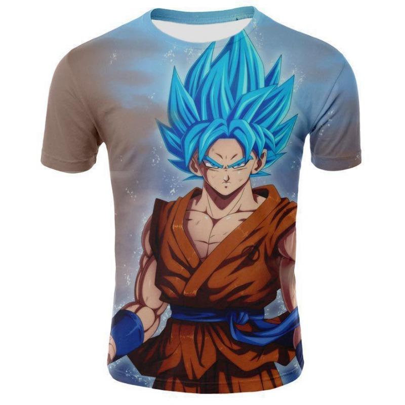 Japanese Anime Dragon Ball Z Goku Vegeta Super Saiyan God Blue