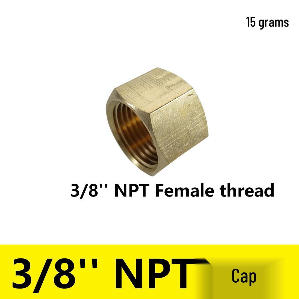 1/2" NPT Brass Male Pipe Adapter, Hex 1" NPT Male Threaded Fitting