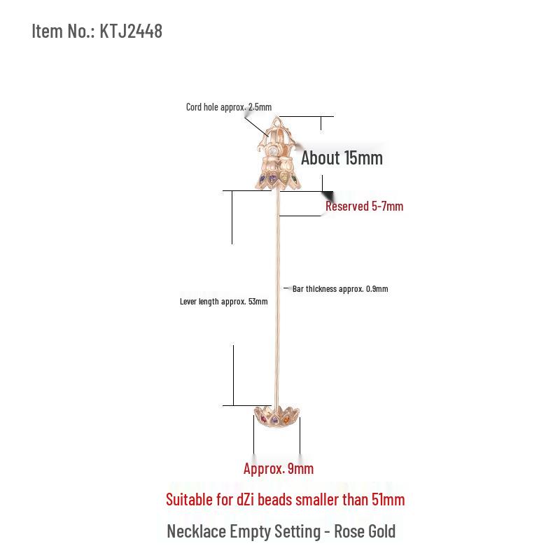 

Three-Eyed Dzi Bead Sterling Silver Pendant Holder with Universal Buckle