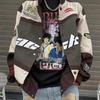 2023 Autumn/Winter Sporty Style Three-Color Casual Long-Sleeve Motorcycle Windbreaker Jacket.