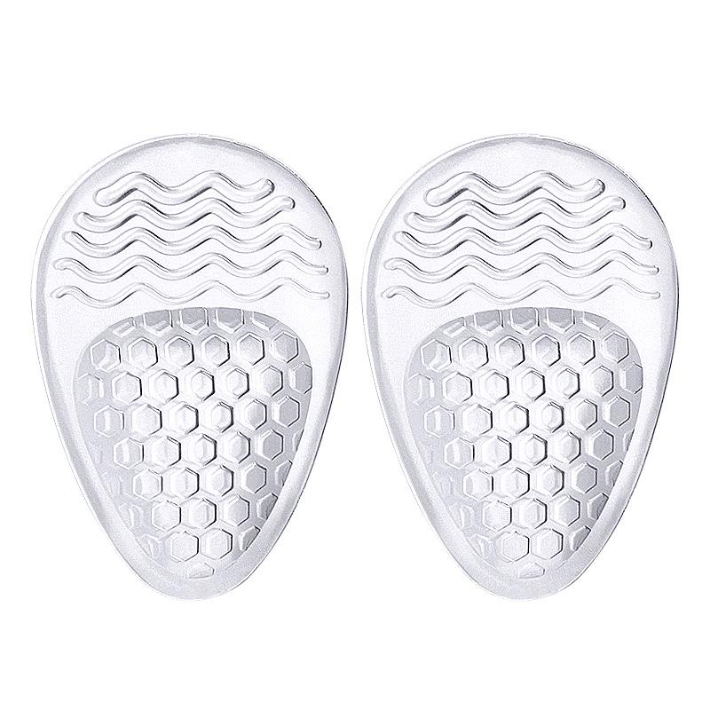 Soft GEL Forefoot Pads: Honeycomb, Shock-Absorbing, Anti-Slip Insoles for High Heels