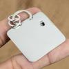 Sterling Silver Natural Howlite No Stone Birthday Crown Chakra Sister Pendant