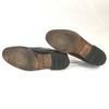 Van Bommel Braided Leather Slip-on Vamp Shoes 7.5 26cm Brown(USED)