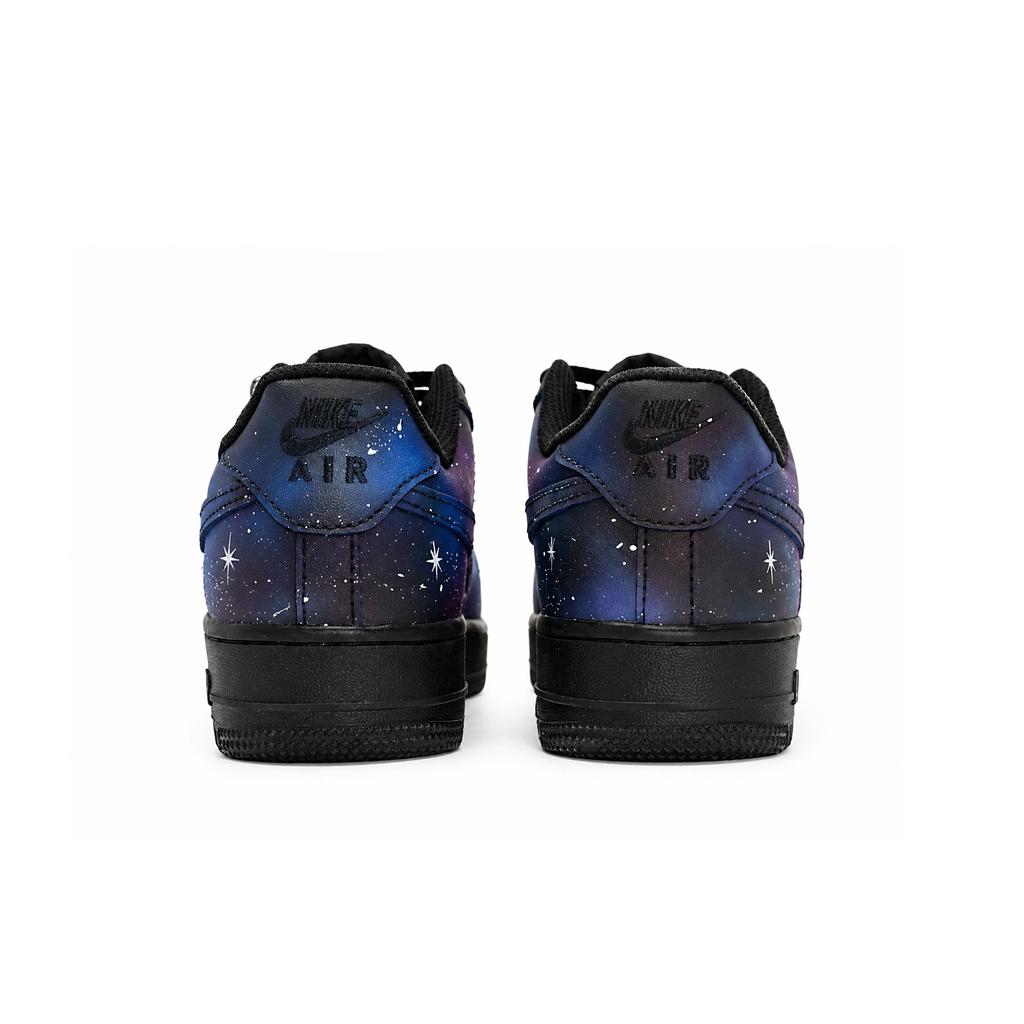 Nike Air Force 1 07 811 Manufacturing, Cycle, Special Shoe Box Low top Skateboard Shoes Unisex Black Blue Purple Silver CW2288-001(Team80-S-BOX)