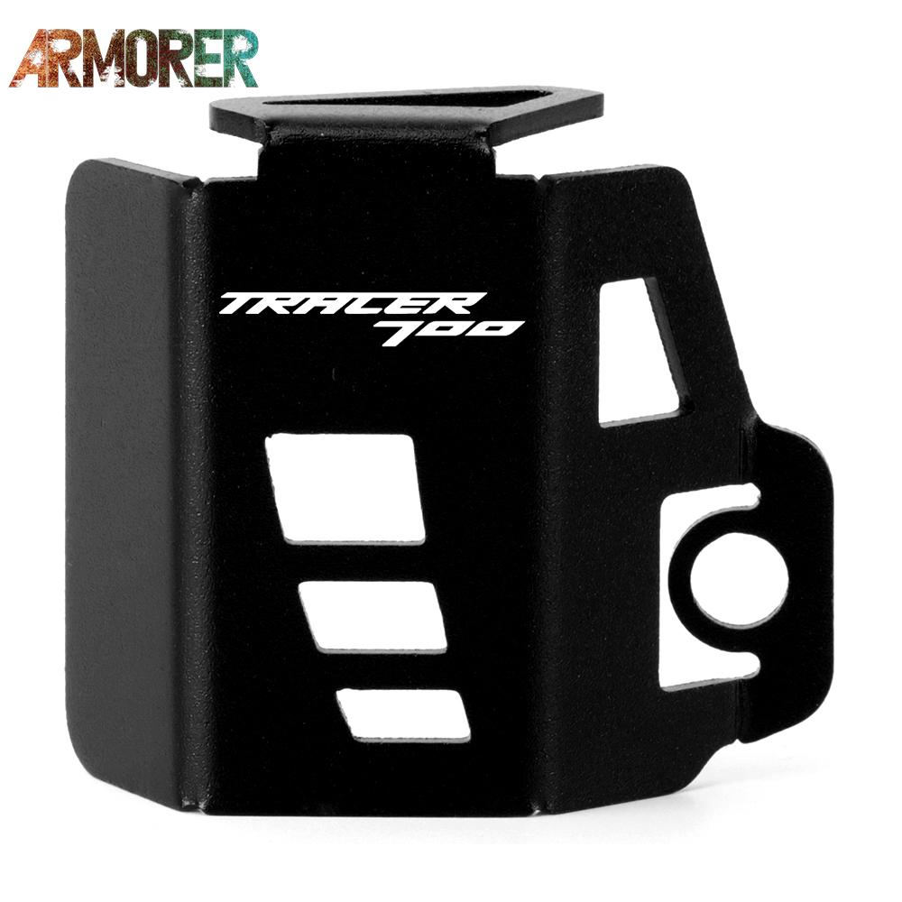 Motorcycle Accessories For YAMAHA Tracer 700 gt 700/gt tracer700 gt Rear Brake Fluid Tank Reservoir Guard Cover Protector -