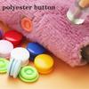 100 Juegos Botones de Presión de Resina Cierres Botón de Costura de Colores Para Ropa de Niños Chaquetas Abrigos Bolsos Accesorios de Costura