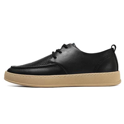 Outdoor Sneakers Mens Dress Shoes Retro Male Leather Business Male Baroque Shoes Casual Mens Oxford Work Footwear