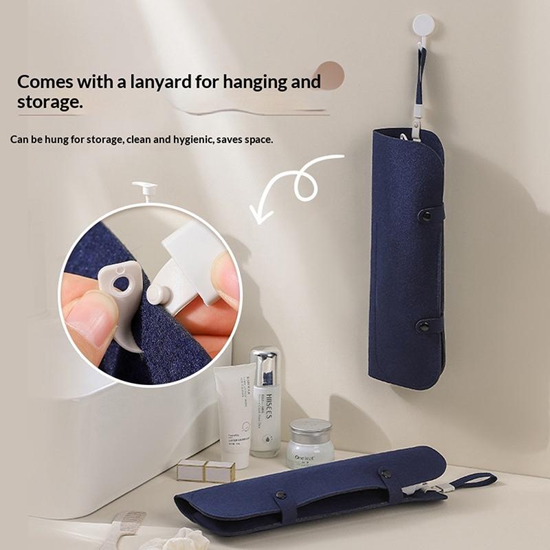 Hair Curling Iron Storage Bag Travel Felt Hair Straightener Storage Bag Flat Iron Organizer Pouch Curling Iron Insulation Mat
