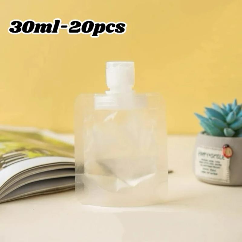 Bolsas Vazias de Apertar para Viagem, Bolsa Dispensadora de Loção, Recarregável para Shampoo, Artigos de Higiene Pessoal, Condicionador, Bolsa de Armazenamento de Líquido Cosmético