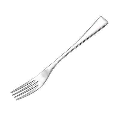 Forchetta da Cena in Acciaio Inossidabile Manico Lungo Forchette da Tavola Posate Coreane Forchette a Quattro Denti per Insalata Dessert Frutta Posate da Cucina