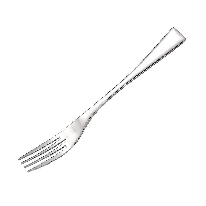 Stainless Steel Dinner Fork Long Handle Table Forks Korean Cutlery Four Tine Salad Dessert Fruit Forks Kitchen Tableware