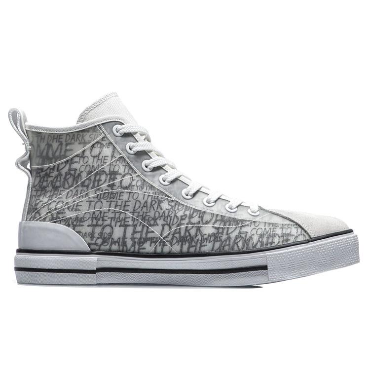 Li Ning Classic Canvas Hi X Star Wars 'Grey White' Women's AGCR182-1