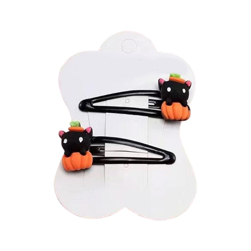 Casual Barrettes Hairpin Hair Clip Pumpkin 2000s Witch Hat Lovely Bunches Headwear Sweet Pumpkin Shape