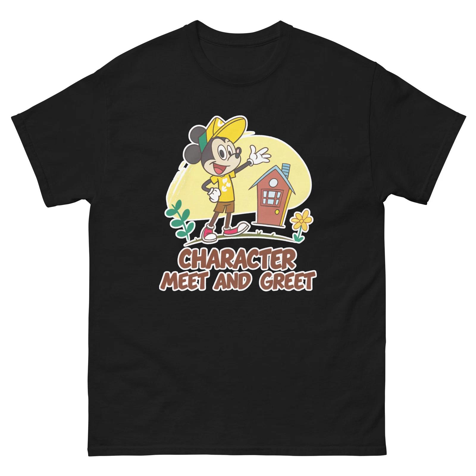 Character Meet and Greet Carnival Fair Amusement Park T-Shirt 4XL
