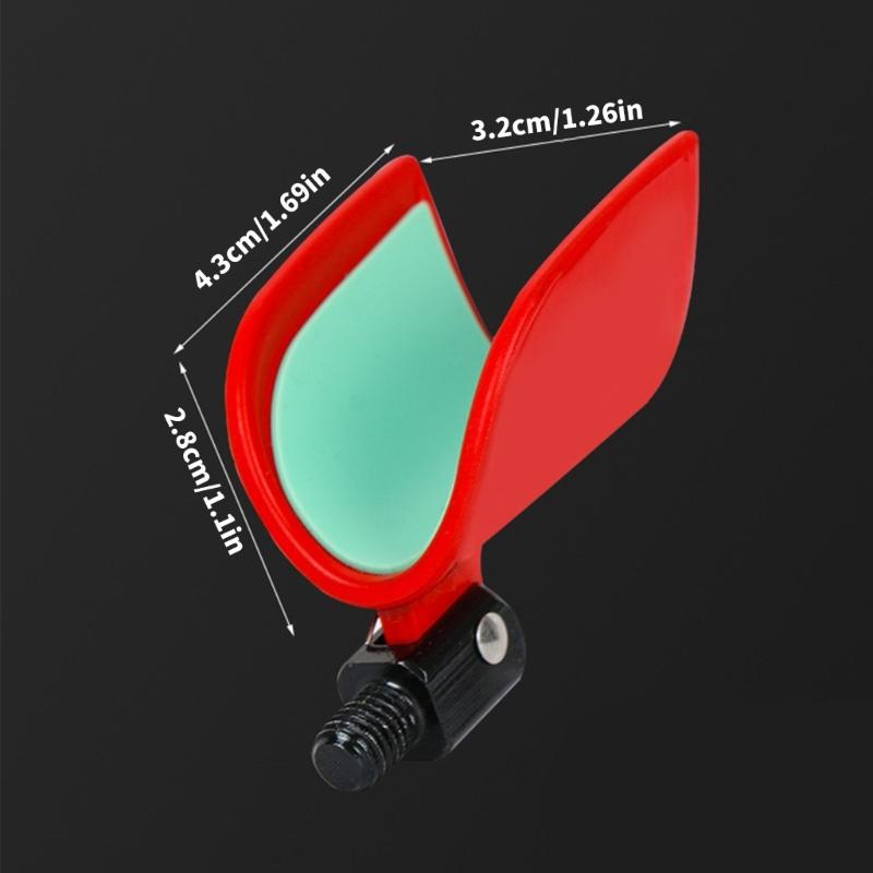 Aluminum Poles Holder Fishing Rod Rest Head Auto Rebounding Portable Rest Holder 8mm Thread Bracket Head Fishing Equipment