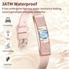 Smart Bracelet for Women Heart Rate Blood Oxygen Monitor Sport Fitness Tracker Step Counting Waterproof Fashion Smart Wristband