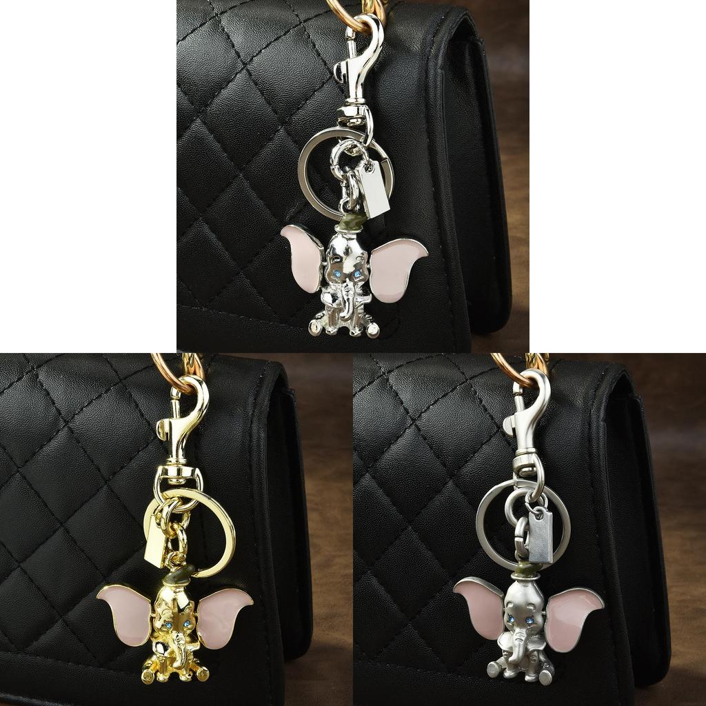 Dumbo Metal Bag Charm With Movable Ears For Kids And Collectors