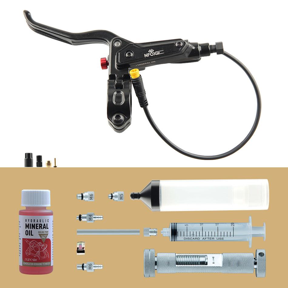 Brzdová páka s vypínačem 3pinová pro e-bike elektrické kolo Hallův motor hydraulické brzdy kola horské venkovní cyklistické příslušenství